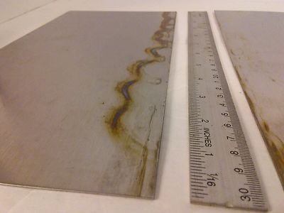 12'' x 6'' Stainless Steel Rectangle Metal, Jewelry Blanks 24 gauge (1 Piece Lot) 