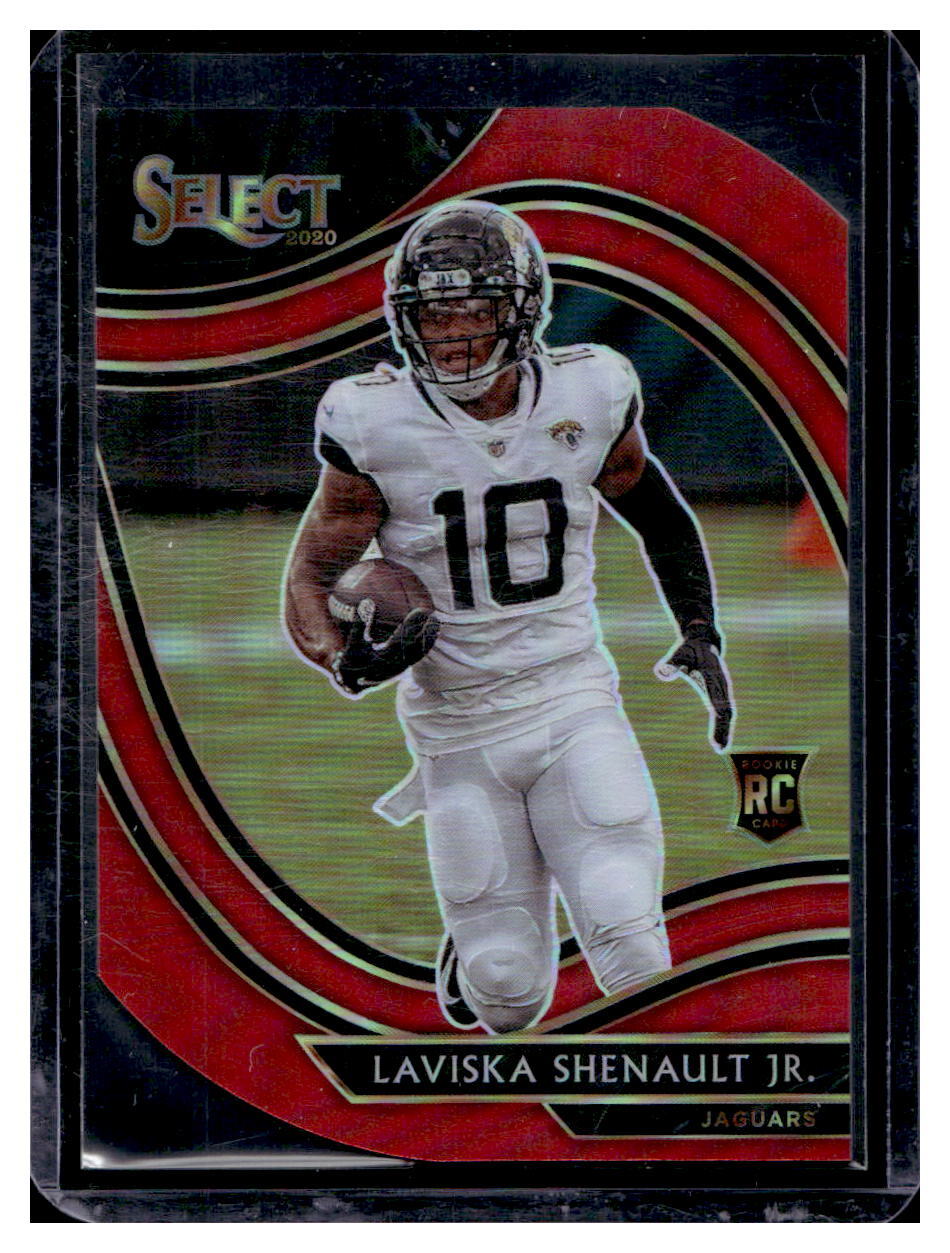 2020  Panini Select #359 Laviska Shenault Jr. Red Die-Cut Prizm RC