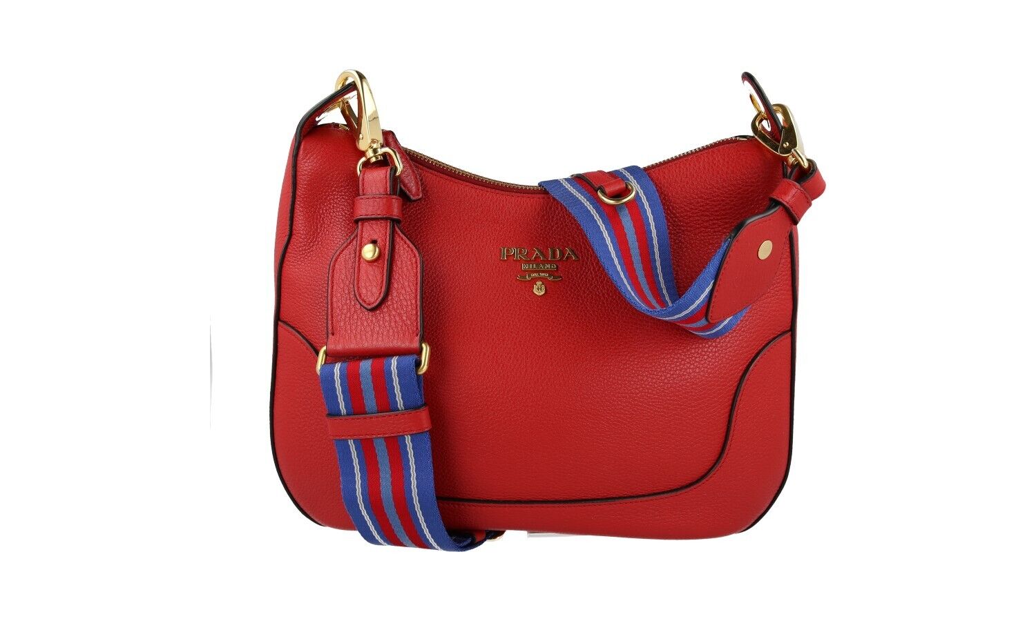 LUXURY PRADA SHOULDER BAG HANDBAG 1BC052 RED LEATHER NEW 8059487382163 |  eBay