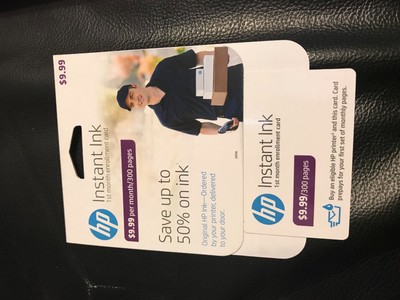 hp enrollment card