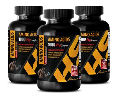 workout vitamins for men & women - AMINO ACIDS 1000mg - amino acid tryptophan 3B