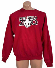 Vintage San Diego Zoo Giant Panda Sweatshirt sz L