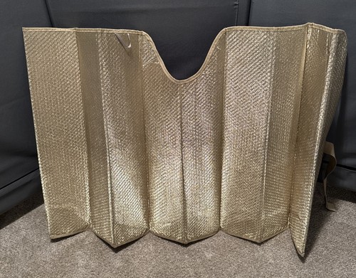 Vehicle sun shade windshield foldable LARGE 28-1/2 X 62-1/2” - Bild 1 von 6