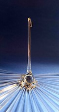  Vintage Long Heavy  Glass Teardrop Chandelier Drops 15cm