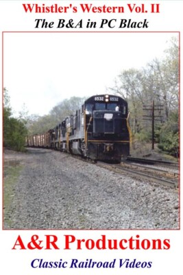 Whistlers Western Col 2 Penn Central Black DVD Boston Albany Railroad PC