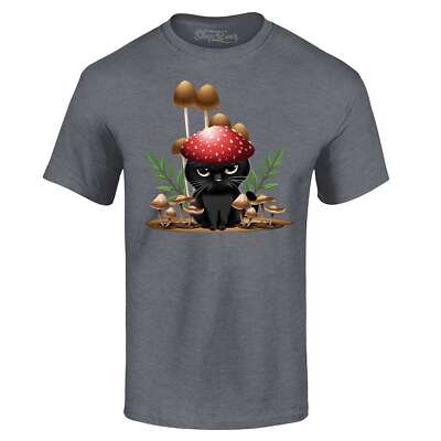Mushroom Cat Cottagecore T-shirt Cottage Shirts