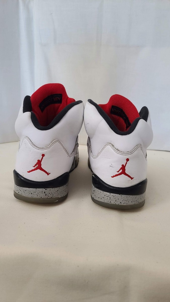 Air Jordan 5 Retro White Cement 136027-104 / 2017 OG PRE-OWNED