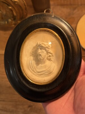Reliquary & Limestone & Christ & XIX