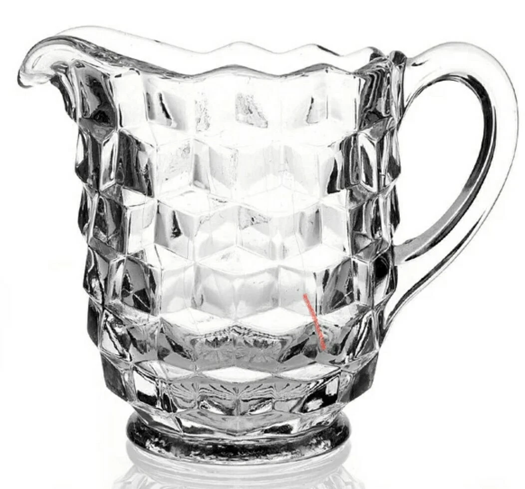 Fostoria Pint Pitcher 5 3 8" American Clear Vintage (Stem 2056)