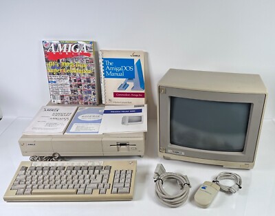 Commodore Amiga 1000 Computer Rare Vintage PreOwned UOS QTY-1
