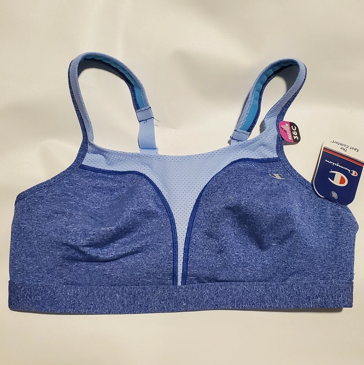 Champion Blue Sports Bra Size 36C 0125