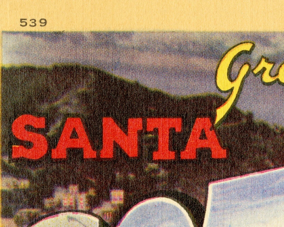 ¡PÓSTER POSTAL ISLA Santa Catalina! (24" x 36" o menor) - Carta grande Foto 3 de 4