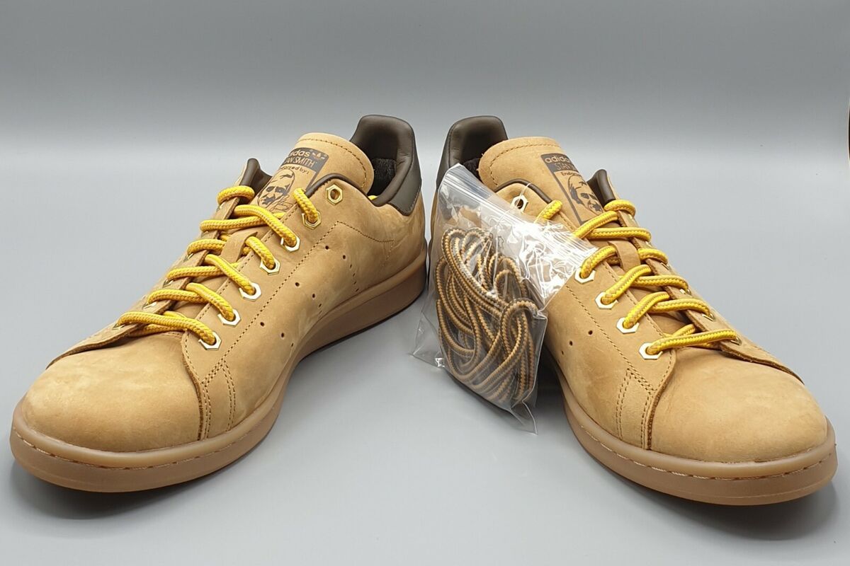 Adidas Stan Smith WP Leather Trainers (US Men Sz 11.5) Suede Adidas Stan Smith WP Leather Trainers (US Men Sz 11.5) Suede