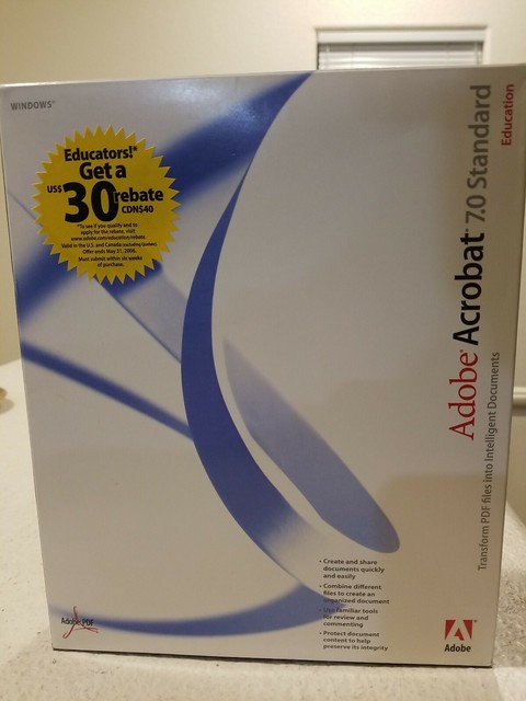 adobe acrobat 7.0 standard for windows adobe acrobat 7.0 standard for windows