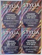 120 Pairs Marine Collagen Under Eye Gels Pads for Puffiness & Dark Circles 02/27