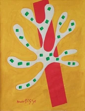 Henri Matisse Signed Fauvist Oil Painting on Canvas - French Modern Art