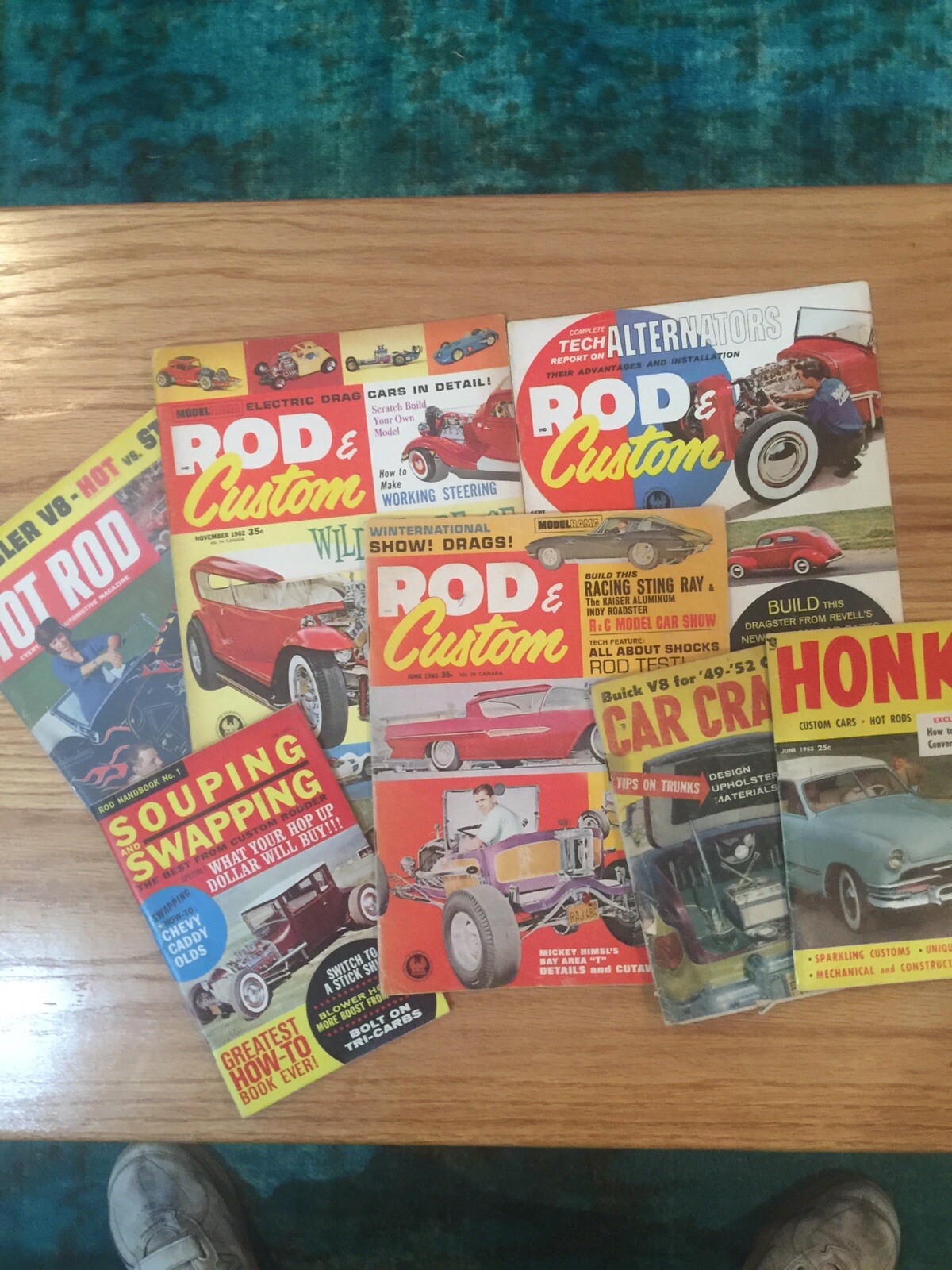 Seven (7) 1963 Hot Rod magazines eBay
