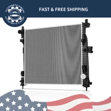 Aluminum Radiator for 16-21 Dodge Durango 3.6L / Jeep Grand Cherokee 3.0L 3.6L