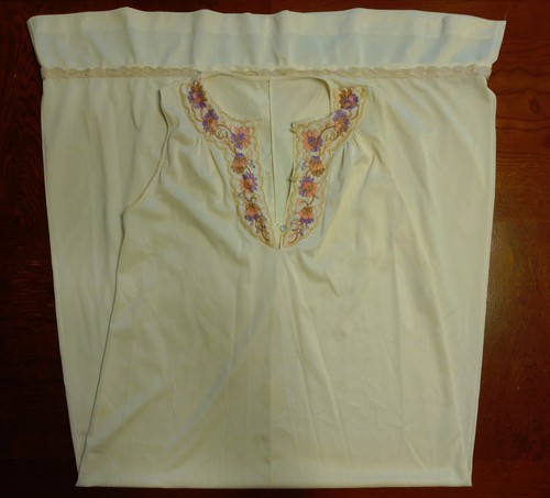 Vintage maxi nightgown housecoat set Gossard Artemis vintage sleepwear petite - Picture 5 of 8
