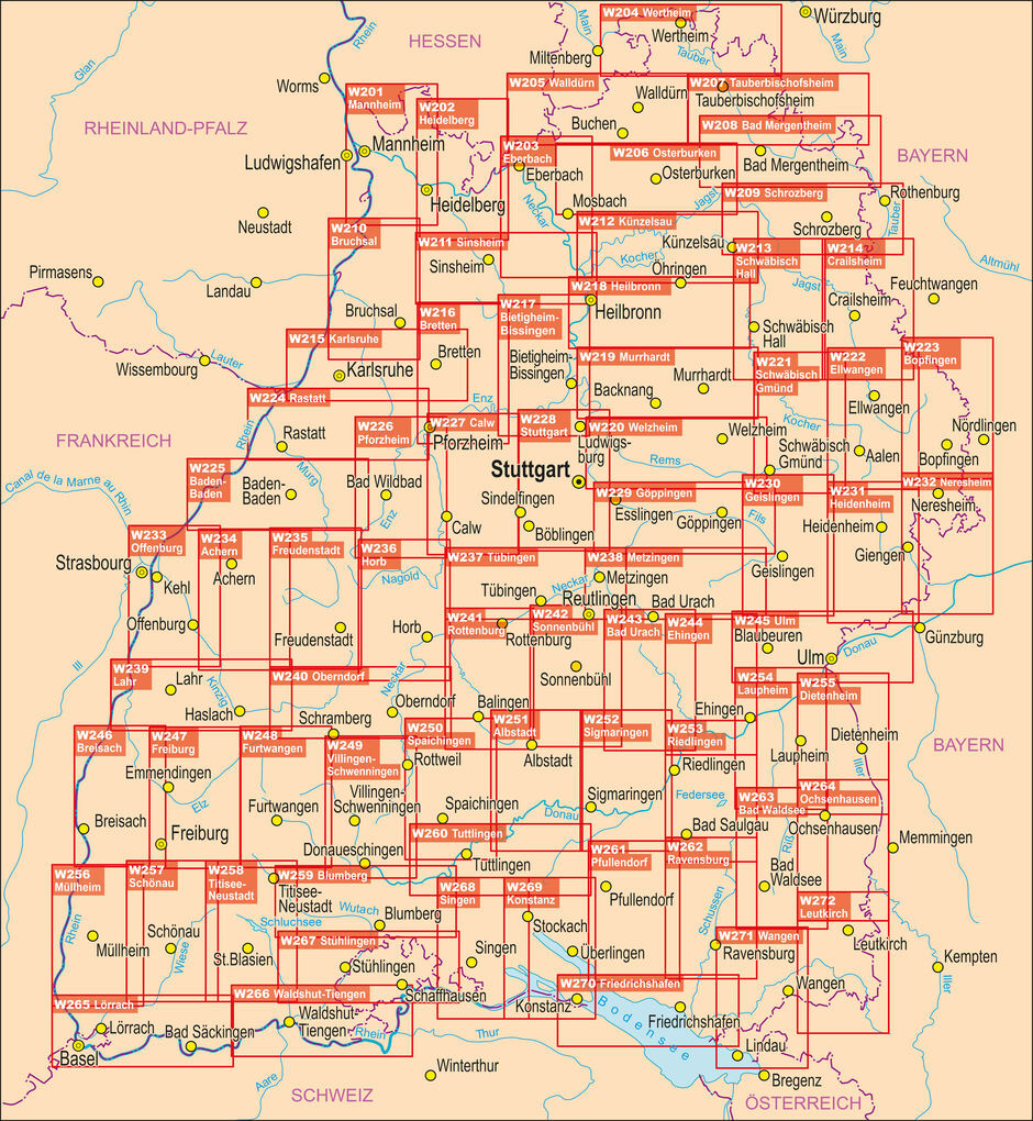 Thumbnail - Heidenheim A.d.brenz - Lonetal, Giengen A.d.brenz Wanderkarte 1:25.000