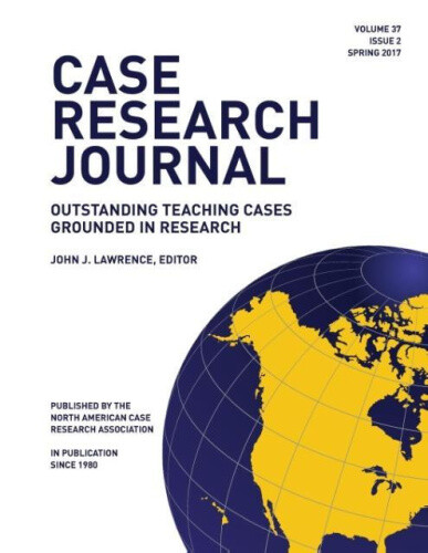 Case Research Journal, 37(2): Outstanding Teaching Cases Grounded In