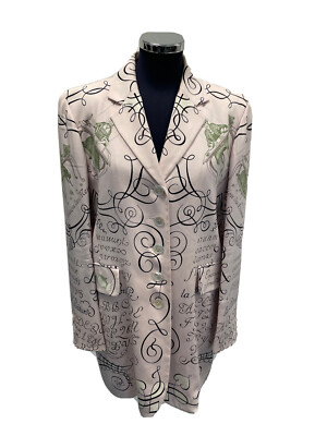HERMÈS DAMEN JACKE JACKET BLAZER WOMAN VINTAGE JH461