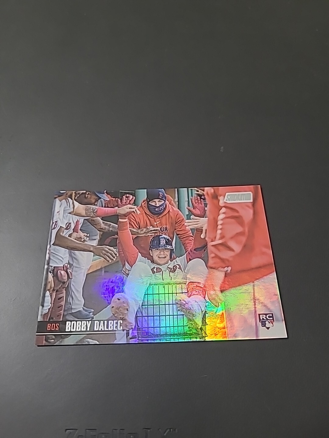 2021 Topps Stadium Club Bobby Dalbec Rinbow Foilboard 18/25 Rookie SSP