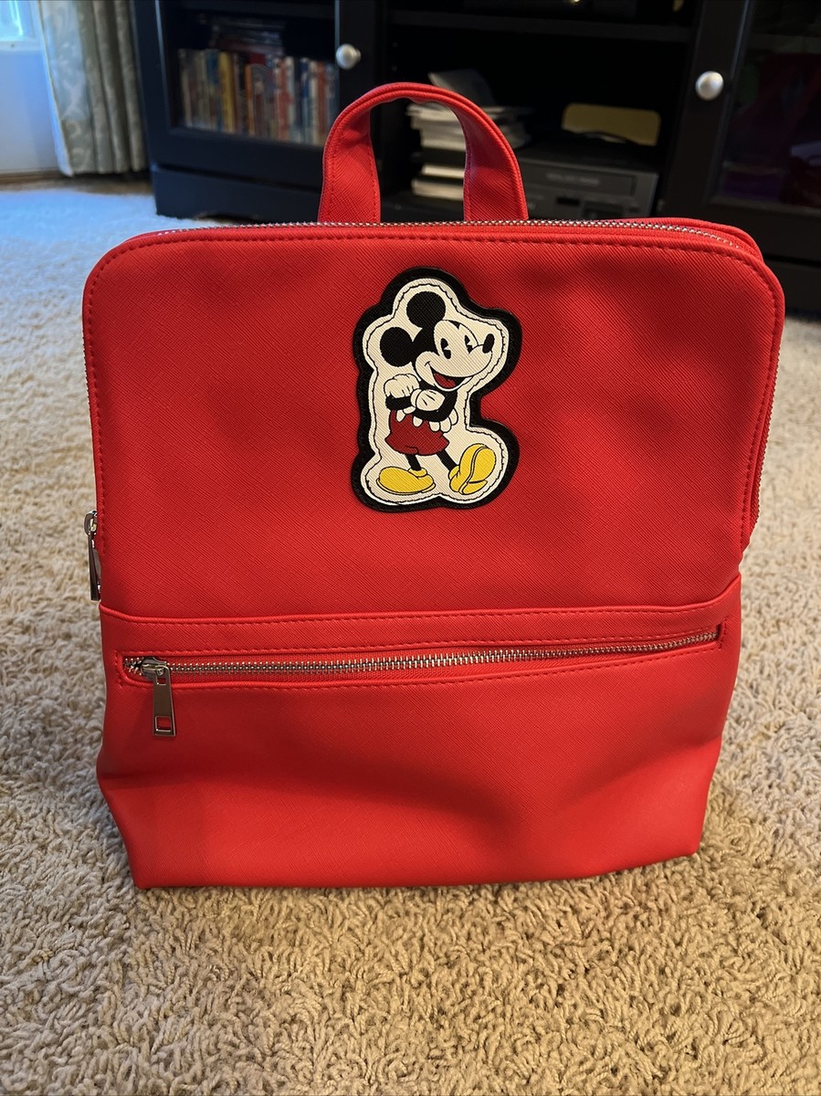 New with tags Disney Mickey Mouse Red Backpack | eBay display picture 3
