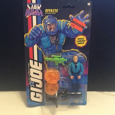 1993 Hasbro GI JOE Star Brigade Action Figure EFFECTS Explosives Expert  (JY73)