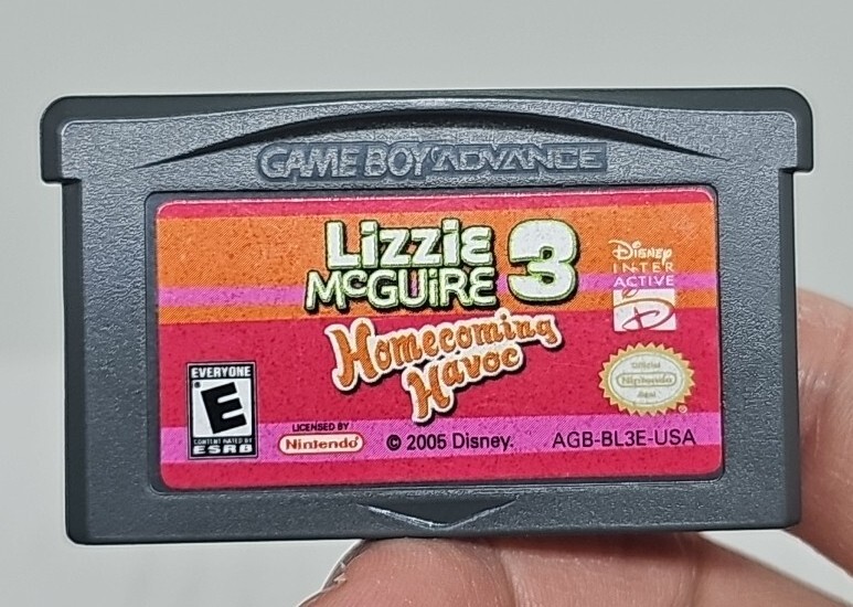 Lizzie McGuire 3: Homecoming Havoc Nintendo Game Boy Advance Game FREE SHIPPING 