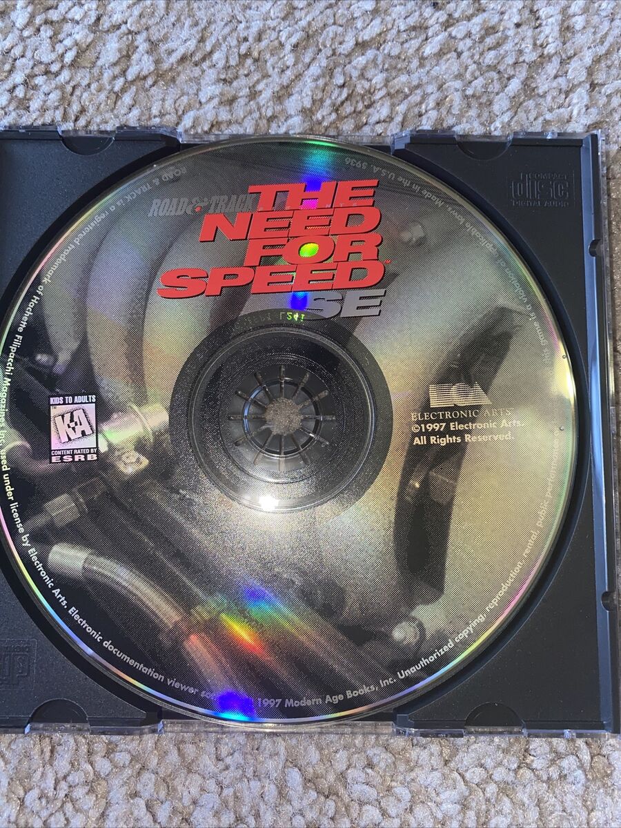 Disc Only 1997 The Need For Speed SE Second Edition PC CD-Rom