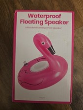 Brand New - Inflatable Pink Flamingo Waterproof Floating Bluetooth Speaker