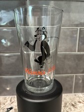 Hamms Beer 1999 Fishing Pint Glass