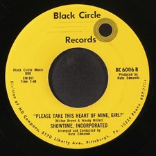 SHOWTIME, INCORPORATED: please take this heart of mine / don't stop! (just keep