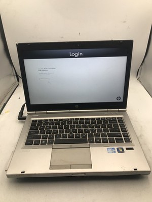 HP ELITEBOOK 8460P - BOOTS TO BIOS/LOCKED - INTEL I5 2520M - NO RAM - READ - BB