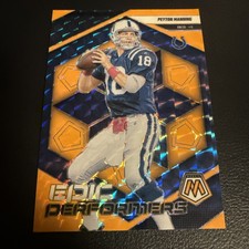2025 Mosaic Peyton Manning Epic Performers Orange #15