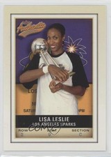 2002 Fleer Authentix WNBA Lisa Leslie #59 HOF 07qd