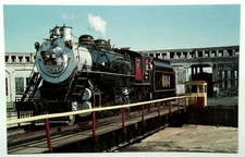 Spencer Shops Southern Railway Steam Locomotive #604 Postcard