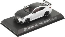 Kyosho 1/43 Lexus RC F Performance Package White Nova Glass Collectables 17+