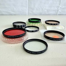 8pc Tiffen Hoya Sunpak Camera Filter Lot 58mm...