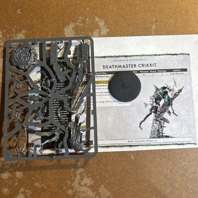 Games Workshop Warhammer AoS Deathmaster Crixxit City Of Ash NOS