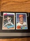 1980 and 1981 Topps Nolan Ryan (2) Card Lot. EX/NM Condition