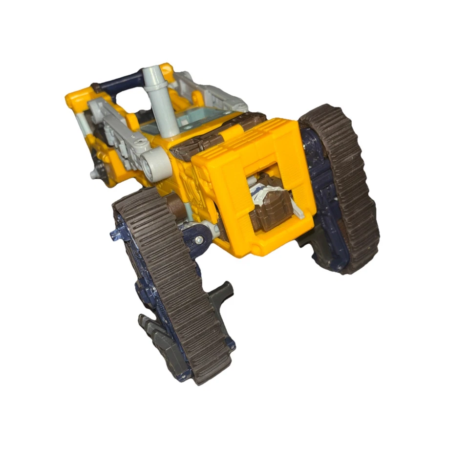 Transformers Energon Mega Class Treadbolt Figure Bulldozer 7in Sound Affects - Image 4 of 4