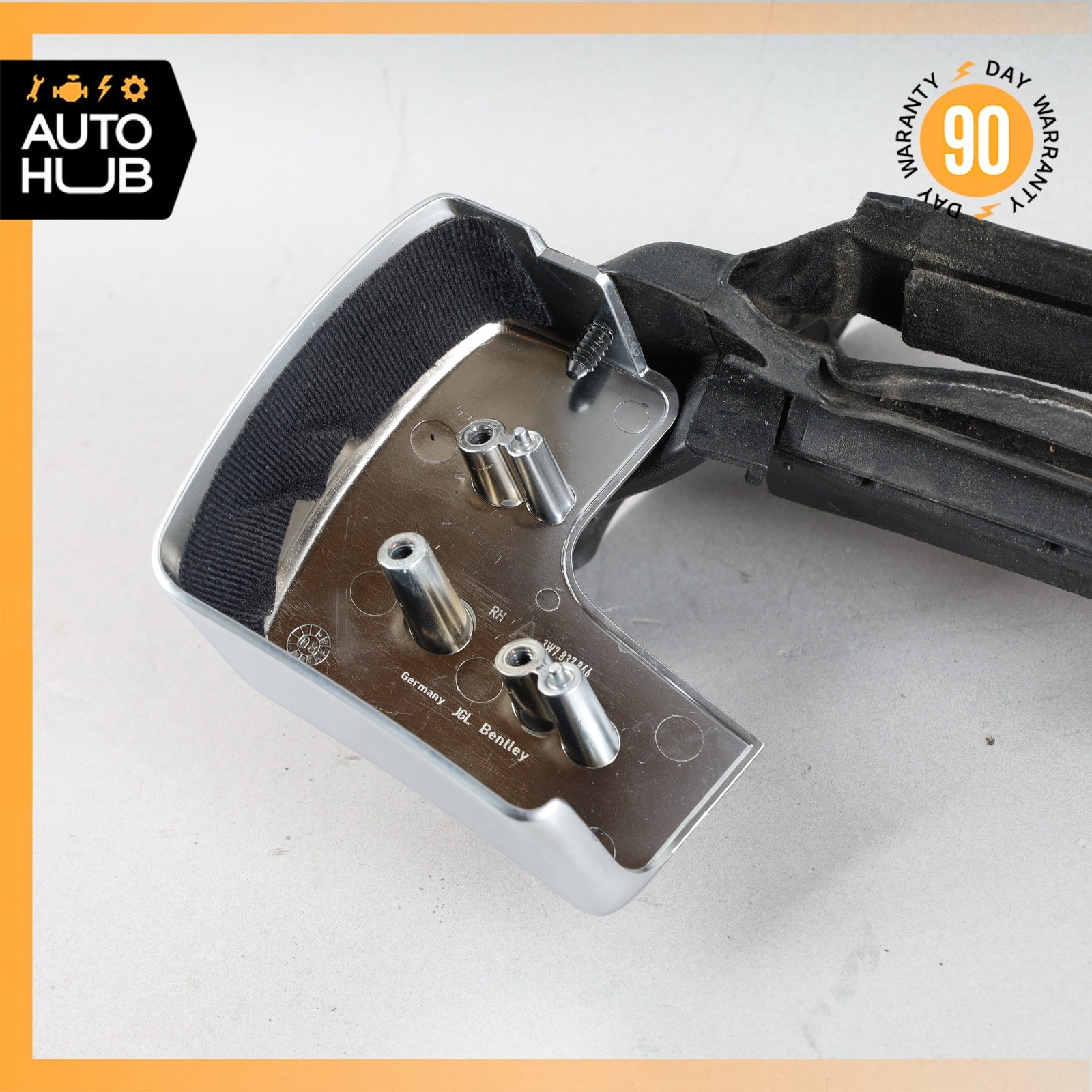 07-10 Bentley Continental GTC Speed Right Side Door Seal w/ Seat Belt Guide OEM