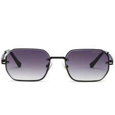 Prad 3334 Sunglasses Black Frame Gray Gradient Lenses 57-18-145mm UV
