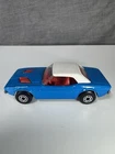 Matchbox Lesney Superfast 1 Dodge Challenger - BLUE With RED interior 1975 MINT