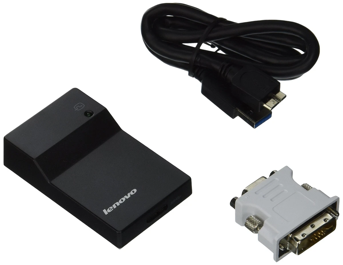 Lenovo USB 3.0 DVI/VGA Monitor Adaptor