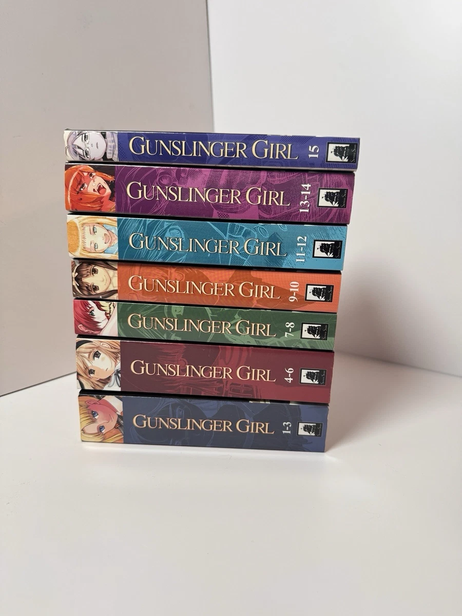 GUNSLINGER GIRL Tomes 1 à 11 - YU AIDA - Édition Française Kaze (Seinen) - Rare