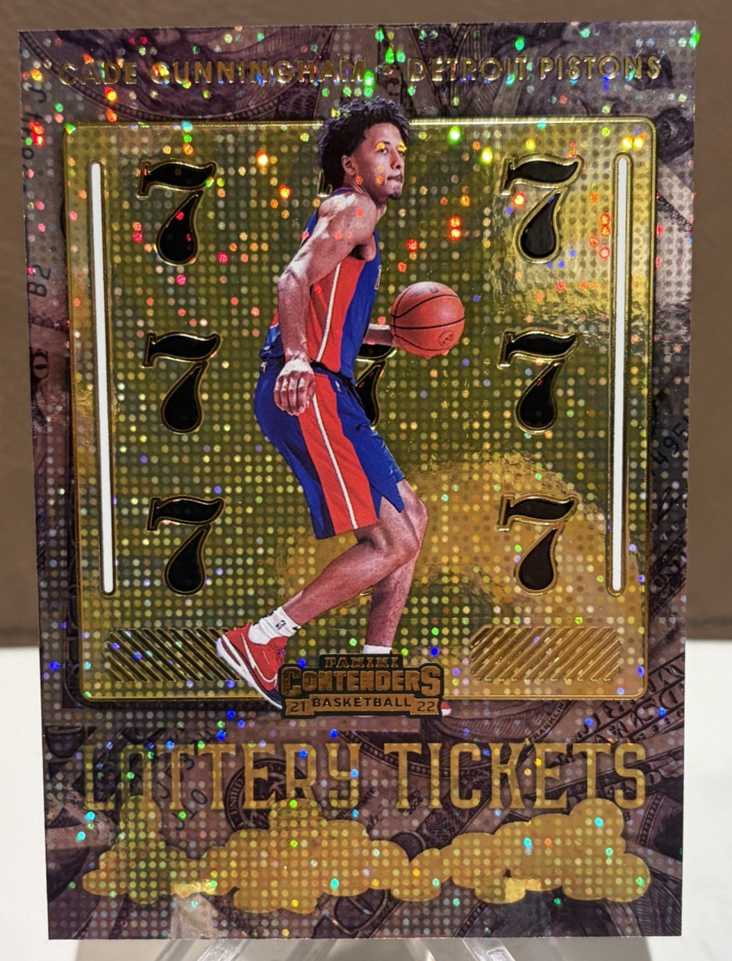 2021-22 Panini Contenders - Lottery Ticket Cade Cunningham #1 (RC)
