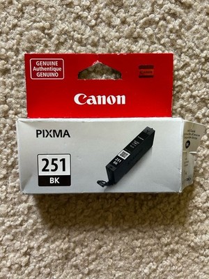 Canon Pixma 251bk 7ml Ink Tank Open Box, Sealed